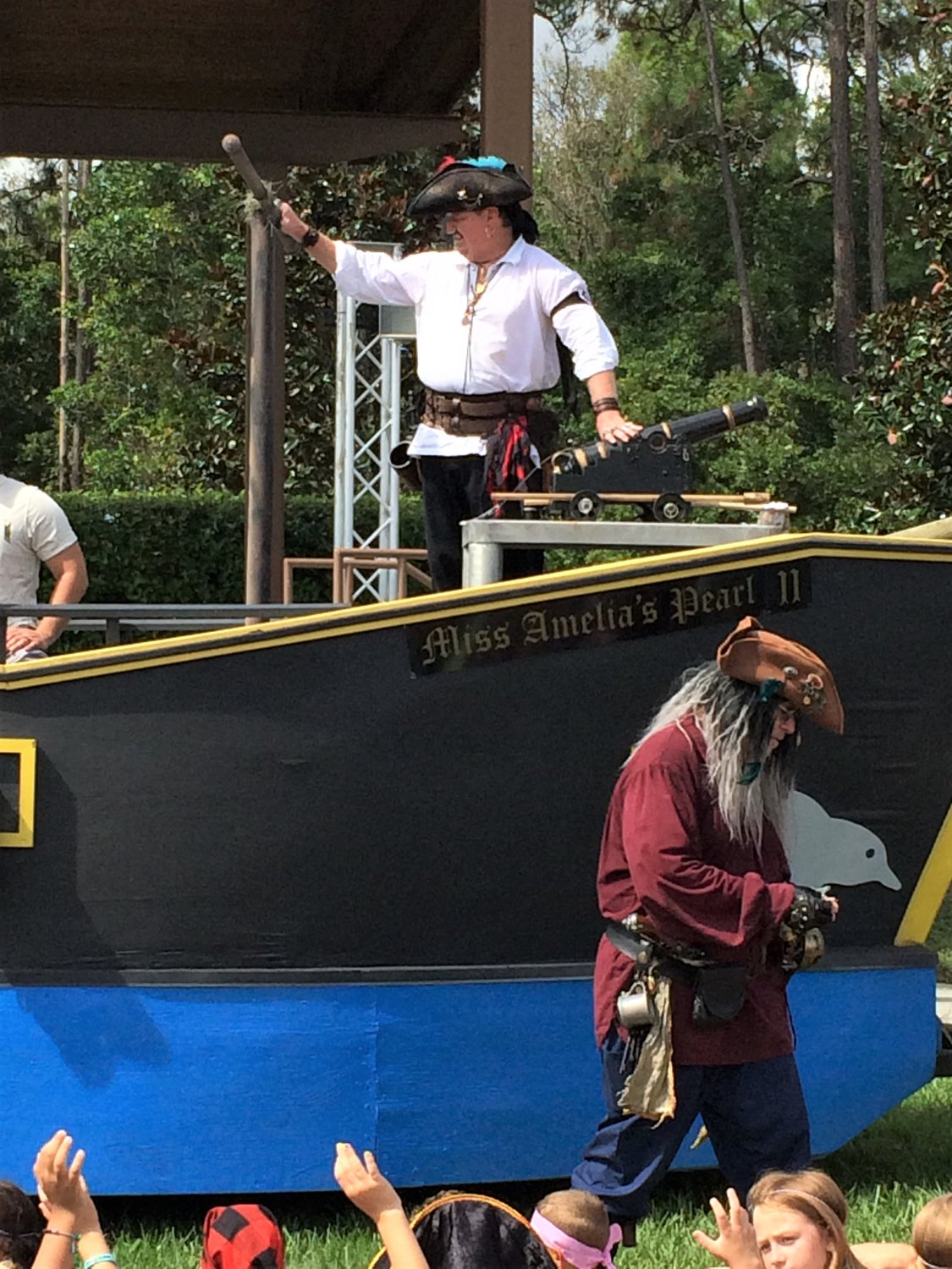 "Pirates" invade the Nocatee Farmers Market.